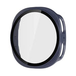 ENKAY Hat-Prince Film en Verre Trempé Couvrant Intégralement avec Boîtier de Montre PC Intégré, Pour Samsung Galaxy Watch8 44mm, Pour Samsung Galaxy Watch8 40mm