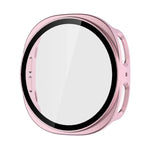 ENKAY Hat-Prince Film en Verre Trempé Couvrant Intégralement avec Boîtier de Montre PC Intégré, Pour Samsung Galaxy Watch8 44mm, Pour Samsung Galaxy Watch8 40mm