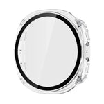 ENKAY Hat-Prince Film en Verre Trempé Couvrant Intégralement avec Boîtier de Montre PC Intégré, Pour Samsung Galaxy Watch8 44mm, Pour Samsung Galaxy Watch8 40mm