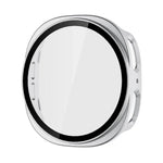 ENKAY Hat-Prince Film en Verre Trempé Couvrant Intégralement avec Boîtier de Montre PC Intégré, Pour Samsung Galaxy Watch8 44mm, Pour Samsung Galaxy Watch8 40mm