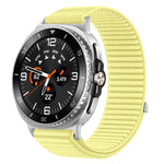 Bracelet de montre en nylon tissé à fermeture auto-agrippante avec interface métallique, pour Samsung Galaxy Watch8 / Watch8 Classic