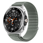 Bracelet de montre en nylon tissé à fermeture auto-agrippante avec interface métallique, pour Samsung Galaxy Watch8 / Watch8 Classic