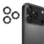 Film en verre trempé ENKAY 9H en alliage d'aluminium pour objectif arrière, pour iPhone 17 Pro / 17 Pro Max, pour iPhone 17, pour iPhone Air