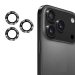 Film en verre trempé ENKAY 9H en alliage d'aluminium pour objectif arrière, pour iPhone 17 Pro / 17 Pro Max, pour iPhone 17, pour iPhone Air