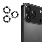 Film en verre trempé ENKAY 9H en alliage d'aluminium pour objectif arrière, pour iPhone 17 Pro / 17 Pro Max, pour iPhone 17, pour iPhone Air