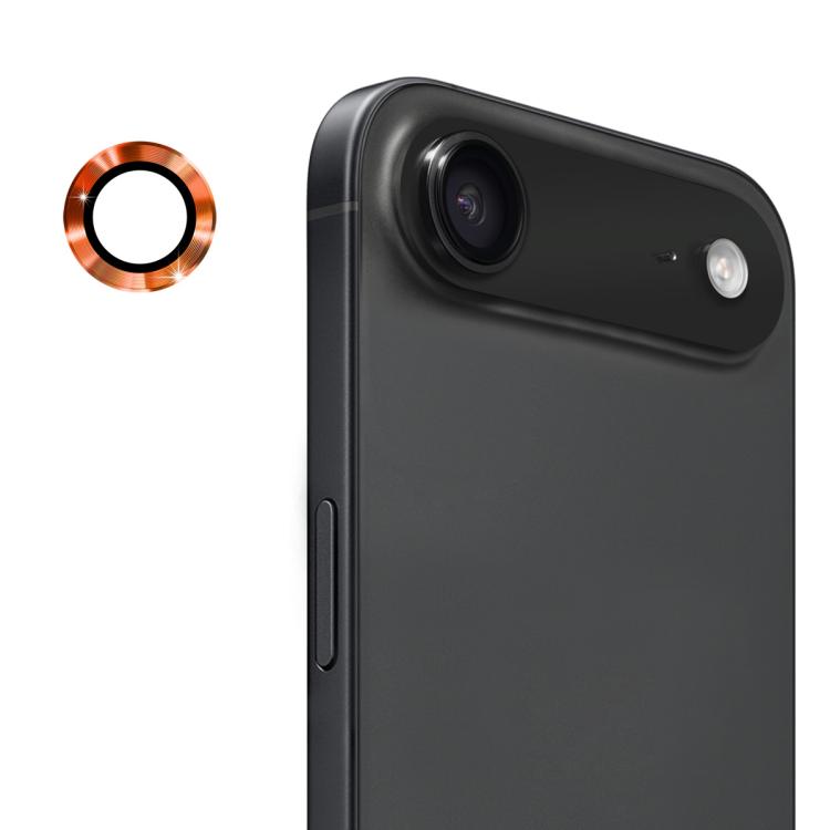 Film en verre trempé ENKAY 9H en alliage d'aluminium pour objectif arrière, pour iPhone 17 Pro / 17 Pro Max, pour iPhone 17, pour iPhone Air