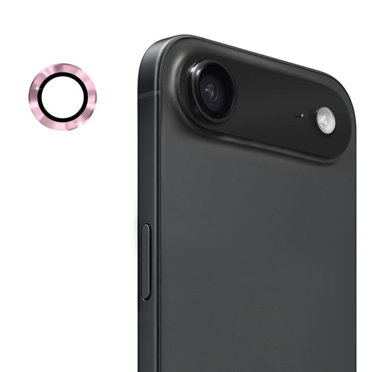 Film en verre trempé ENKAY 9H en alliage d'aluminium pour objectif arrière, pour iPhone 17 Pro / 17 Pro Max, pour iPhone 17, pour iPhone Air