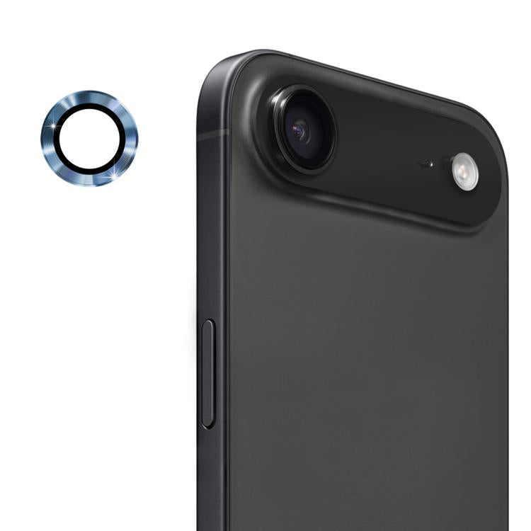 Film en verre trempé ENKAY 9H en alliage d'aluminium pour objectif arrière, pour iPhone 17 Pro / 17 Pro Max, pour iPhone 17, pour iPhone Air