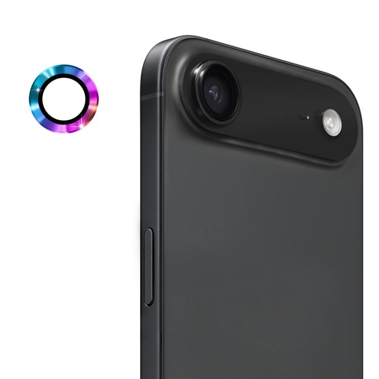 Film en verre trempé ENKAY 9H en alliage d'aluminium pour objectif arrière, pour iPhone 17 Pro / 17 Pro Max, pour iPhone 17, pour iPhone Air