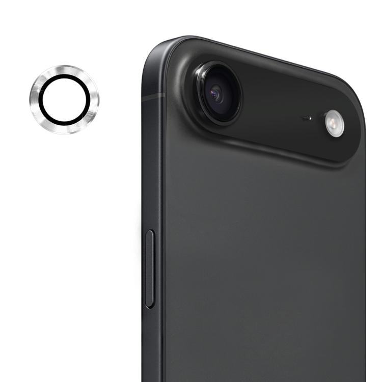Film en verre trempé ENKAY 9H en alliage d'aluminium pour objectif arrière, pour iPhone 17 Pro / 17 Pro Max, pour iPhone 17, pour iPhone Air