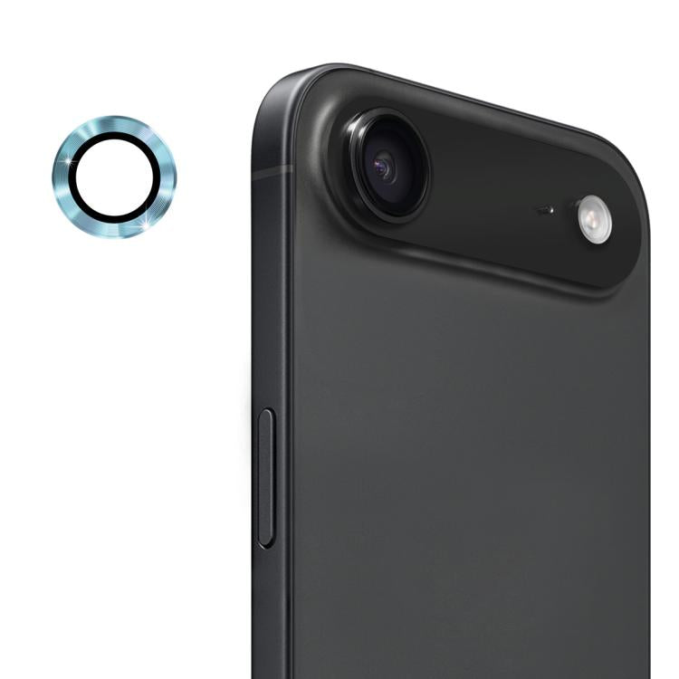 Film en verre trempé ENKAY 9H en alliage d'aluminium pour objectif arrière, pour iPhone 17 Pro / 17 Pro Max, pour iPhone 17, pour iPhone Air