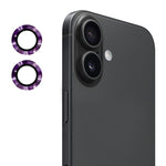 Film en verre trempé ENKAY 9H en alliage d'aluminium pour objectif arrière, pour iPhone 17 Pro / 17 Pro Max, pour iPhone 17, pour iPhone Air