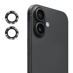 Film en verre trempé ENKAY 9H en alliage d'aluminium pour objectif arrière, pour iPhone 17 Pro / 17 Pro Max, pour iPhone 17, pour iPhone Air
