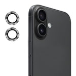 Film en verre trempé ENKAY 9H en alliage d'aluminium pour objectif arrière, pour iPhone 17 Pro / 17 Pro Max, pour iPhone 17, pour iPhone Air