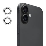 Film en verre trempé ENKAY 9H en alliage d'aluminium pour objectif arrière, pour iPhone 17 Pro / 17 Pro Max, pour iPhone 17, pour iPhone Air