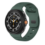 Dots Texture Black Buckle Silicone Watch Band, For Samsung Galaxy Watch8 / Watch8 Classic