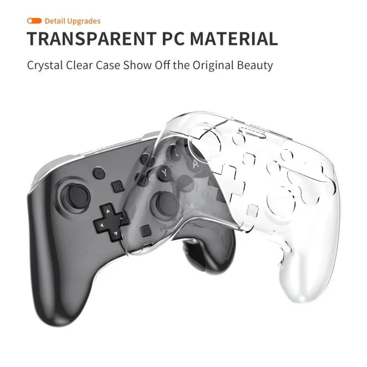 Coque de protection PC transparente intégrale pour manette de jeu, pour Nintendo Switch 2 Pro