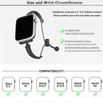 Metal Feather Copper Zinc Alloy Watch Band, For Apple Watch 46mm / 49mm / 45mm / 44mm, For Apple Watch 42mm / 41mm / 40mm / 38mm