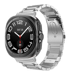 Bracelet de montre en acier inoxydable à trois billes, pour Samsung Galaxy Watch Ultra 47mm / Ultra 2025