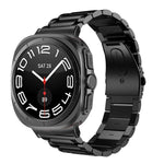 Bracelet de montre en acier inoxydable à trois billes, pour Samsung Galaxy Watch Ultra 47mm / Ultra 2025