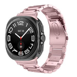 Bracelet de montre en acier inoxydable à trois billes, pour Samsung Galaxy Watch Ultra 47mm / Ultra 2025