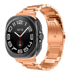 Bracelet de montre en acier inoxydable à trois billes, pour Samsung Galaxy Watch Ultra 47mm / Ultra 2025