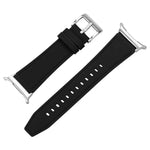 Bracelet de montre en cuir véritable Nappa avec boucle argentée, pour Samsung Galaxy Watch Ultra 47 mm / Ultra 2025