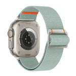 Bracelet de montre Watchman en nylon avec boucle mécanique, compatible avec les Apple Watch 46 mm / 49 mm / 45 mm / 44 mm et 42 mm / 41 mm / 40 mm / 38 mm.