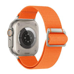 Bracelet de montre Watchman en nylon avec boucle mécanique, compatible avec les Apple Watch 46 mm / 49 mm / 45 mm / 44 mm et 42 mm / 41 mm / 40 mm / 38 mm.