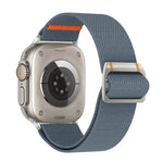 Bracelet de montre Watchman en nylon avec boucle mécanique, compatible avec les Apple Watch 46 mm / 49 mm / 45 mm / 44 mm et 42 mm / 41 mm / 40 mm / 38 mm.