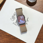 Bracelet de montre Watchman en nylon avec boucle mécanique, compatible avec les Apple Watch 46 mm / 49 mm / 45 mm / 44 mm et 42 mm / 41 mm / 40 mm / 38 mm.