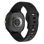Wave Reverse Buckle Silicone Watch Band, For Samsung Galaxy Watch8 / Watch8 Classic