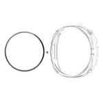 ENKAY Hat-Prince  2 in 1 Solid Color PC Watch Cover with Full Coverage PMMA Soft Film, For Samsung Galaxy Watch8 Classic 46mm