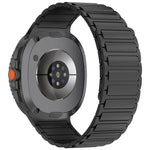 Bracelet de montre magnétique en silicone Tri-beads, pour Samsung Galaxy Watch8 / Watch8 Classic
