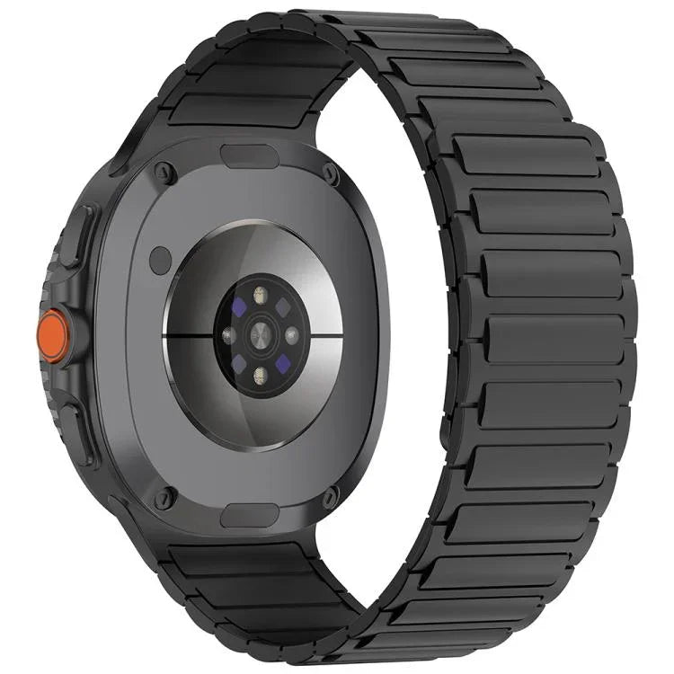 Bracelet de montre magnétique en silicone Tri-beads, pour Samsung Galaxy Watch8 / Watch8 Classic