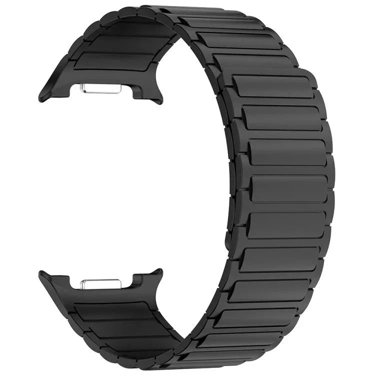Bracelet de montre magnétique en silicone Tri-beads, pour Samsung Galaxy Watch8 / Watch8 Classic