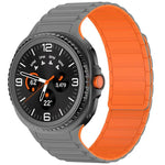 Bracelet de montre magnétique en silicone Tri-beads, pour Samsung Galaxy Watch8 / Watch8 Classic