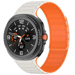 Bracelet de montre magnétique en silicone Tri-beads, pour Samsung Galaxy Watch8 / Watch8 Classic