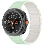 Bracelet de montre magnétique en silicone Tri-beads, pour Samsung Galaxy Watch8 / Watch8 Classic