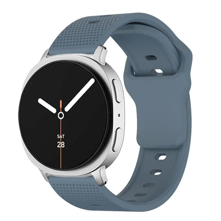 Bracelet de montre en silicone à boucle ardillon à pois ronds, Pour Samsung Galaxy Watch8 / Watch8 Classic