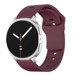 Bracelet de montre en silicone à boucle ardillon à pois ronds, Pour Samsung Galaxy Watch8 / Watch8 Classic