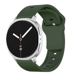 Bracelet de montre en silicone à boucle ardillon à pois ronds, Pour Samsung Galaxy Watch8 / Watch8 Classic
