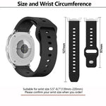 Bracelet de montre en silicone à boucle ardillon à pois ronds, Pour Samsung Galaxy Watch8 / Watch8 Classic