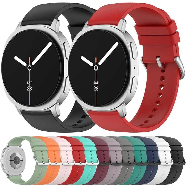 Bracelet de montre en silicone à queue ronde, pour Samsung Galaxy Watch8 / Watch8 Classic