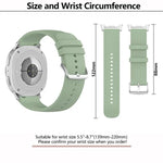 Bracelet de montre en silicone à queue ronde, pour Samsung Galaxy Watch8 / Watch8 Classic