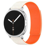 Bracelet de montre magnétique en silicone grain de bois nuage, pour Samsung Galaxy Watch8 / Watch8 Classic