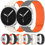 Bracelet de montre magnétique en silicone grain de bois nuage, pour Samsung Galaxy Watch8 / Watch8 Classic