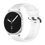 Bracelet de montre en silicone noir à boucle pour Samsung Galaxy Watch8 / Watch8 Classic