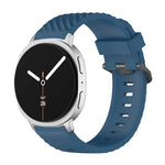 Bracelet de montre en silicone noir à boucle pour Samsung Galaxy Watch8 / Watch8 Classic