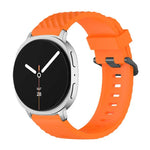 Bracelet de montre en silicone noir à boucle pour Samsung Galaxy Watch8 / Watch8 Classic